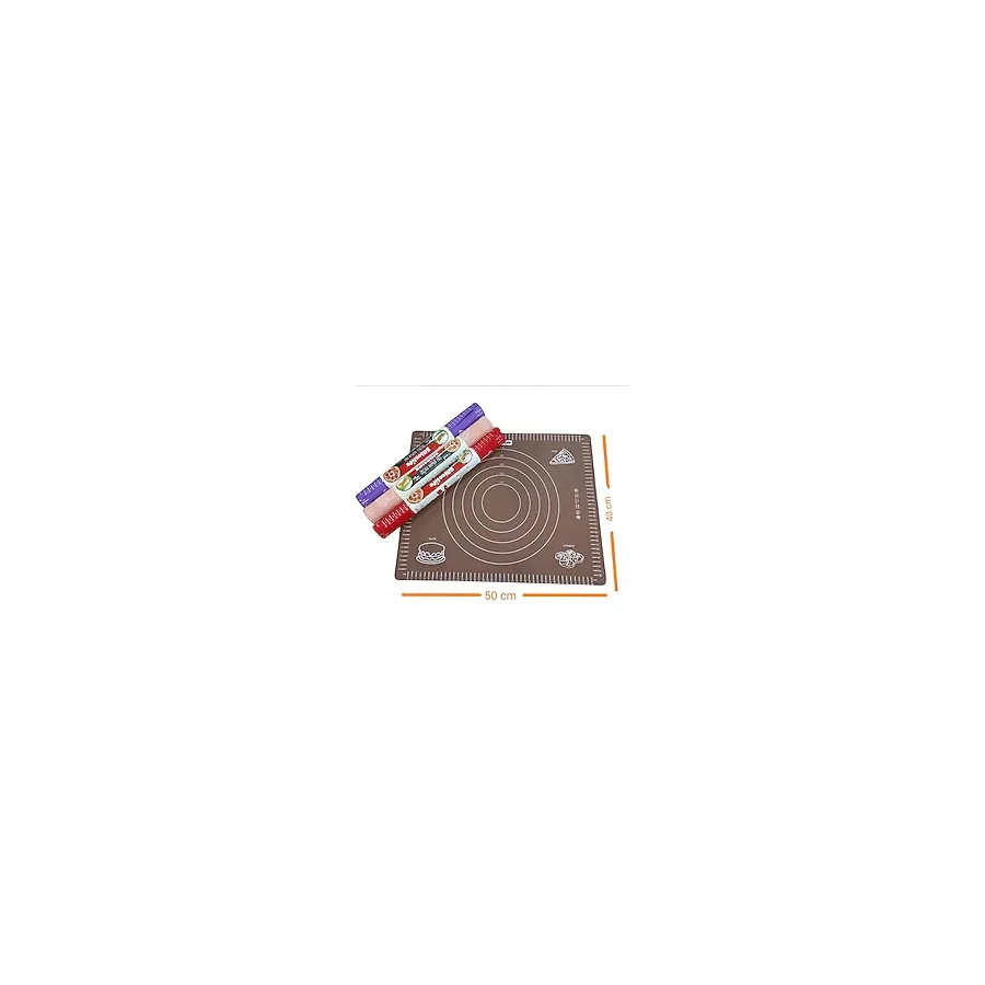 SİLİCOLİFE ÖLÇÜLÜ SİLİKON HAMUR AÇMA MATI 40CMx50CM SL-044