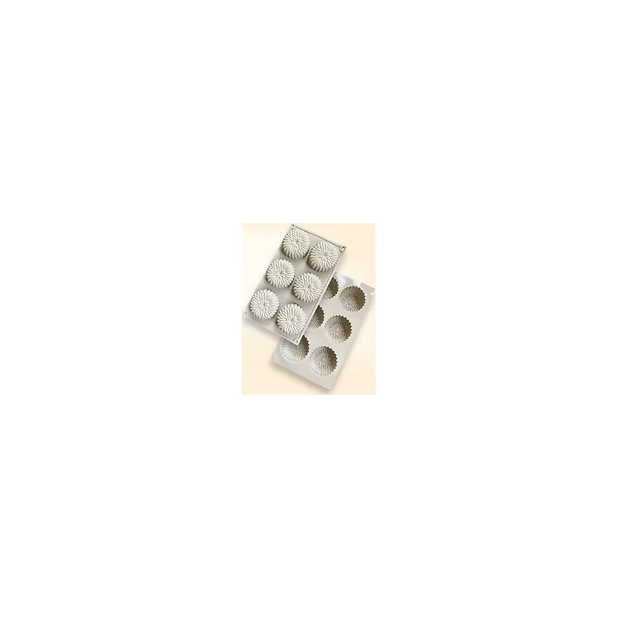 Siliko World Mum Kalıbı, Sabun Kalıbı, Kek & Pasta Kalıbı Silikon Kalıp 7Cm, Kırmızı