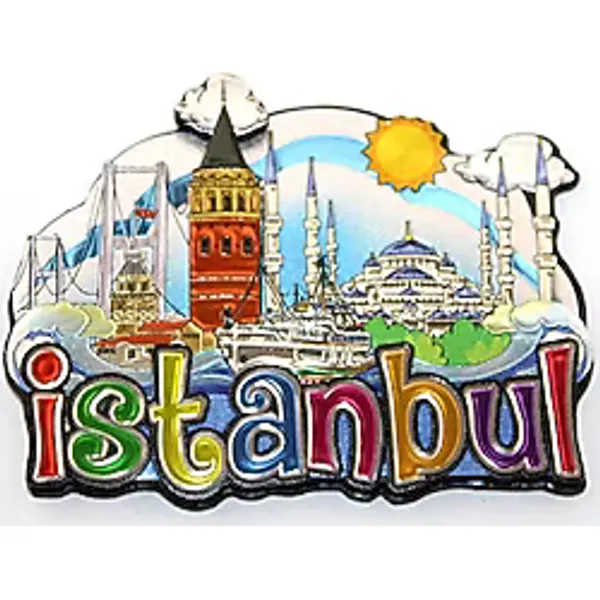 Silikon Istanbul Temalı Magnet