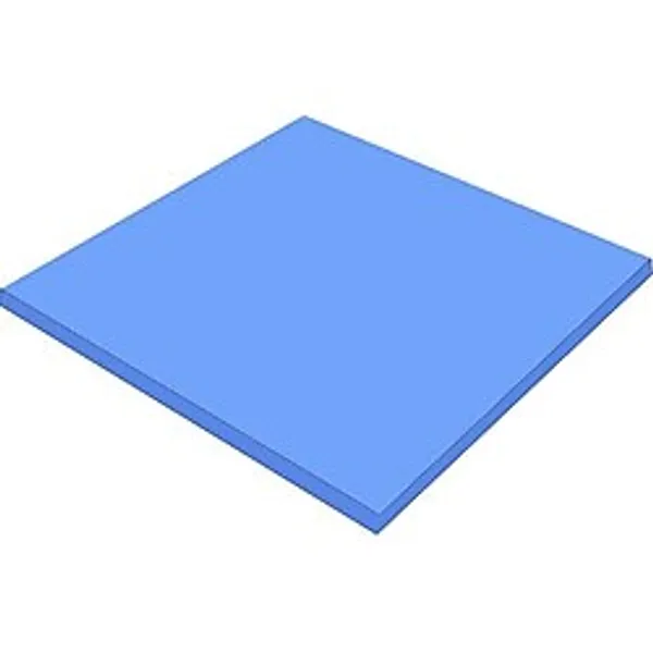 silikon Termal Ped soğutucu termal silikon ped 10cmx10cmx0,5mm