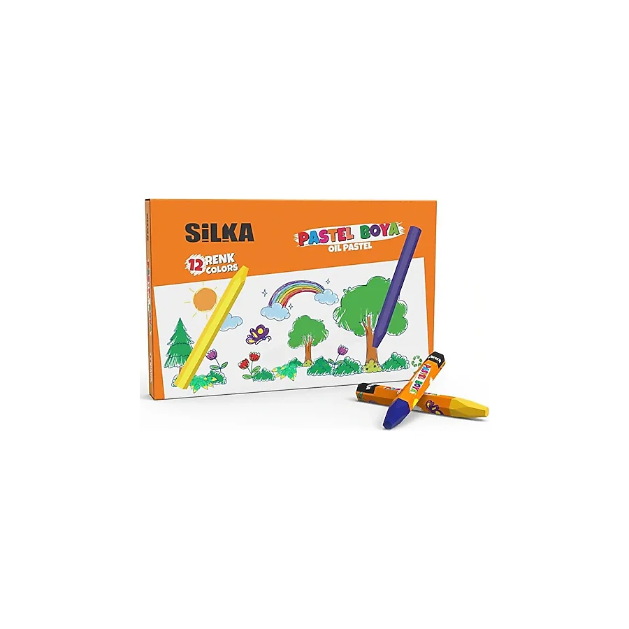 Silka 12'li Yağlı Pastel Boya