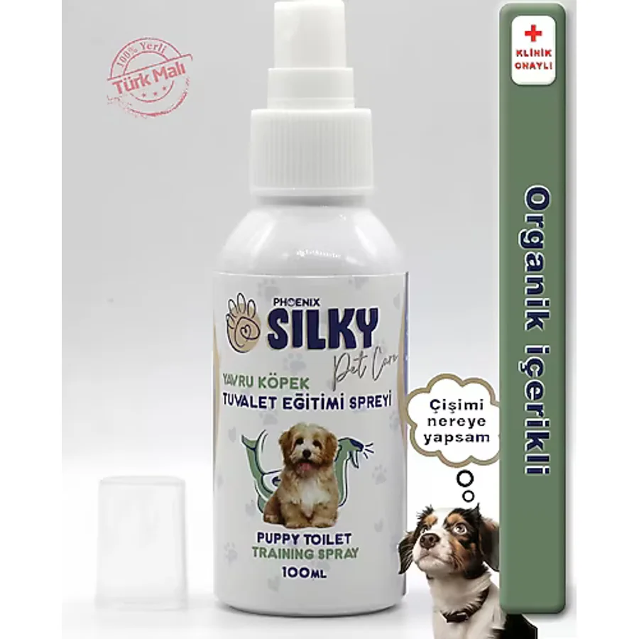 SILKY - Köpekler için Tuvalet / Çiş Eğitim Spreyi ( 100ml )