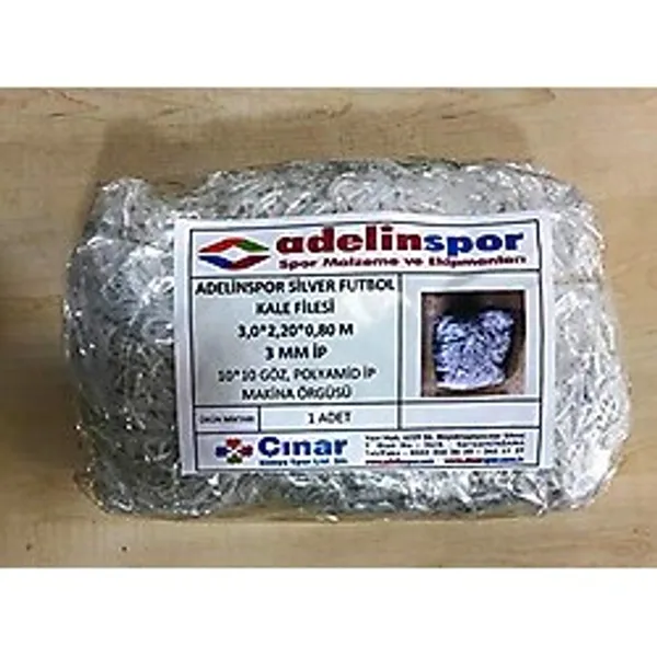 Silver Futbol Kale Filesi 3,0 x 2,20 x 0,8 m