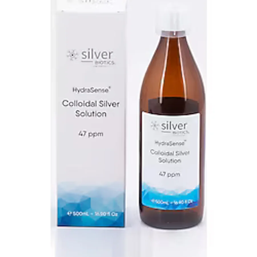 silverBIOTICS Gümüş Suyu 47 Ppm 500ml Cam Şişe Hydrasense Kolloidal