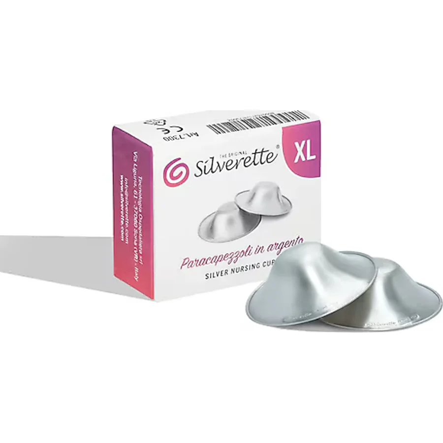 Silverette XL Gümüş Göğüs Ucu Koruma Kapağı