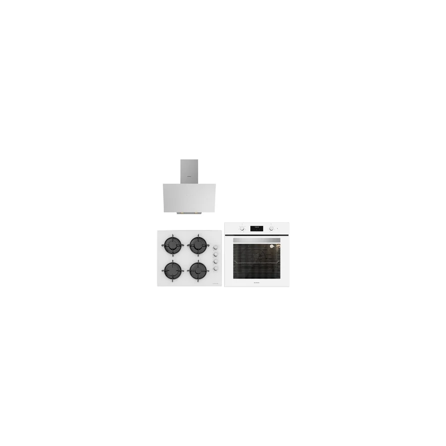 Sılverlıne Ankastre Set Beyaz (BO6502W02-CS5349W01-3481)