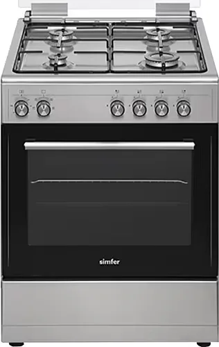 Simfer 1245 Inox Ocaklı Fırın