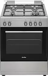 Simfer 1245 Inox Ocaklı Fırın