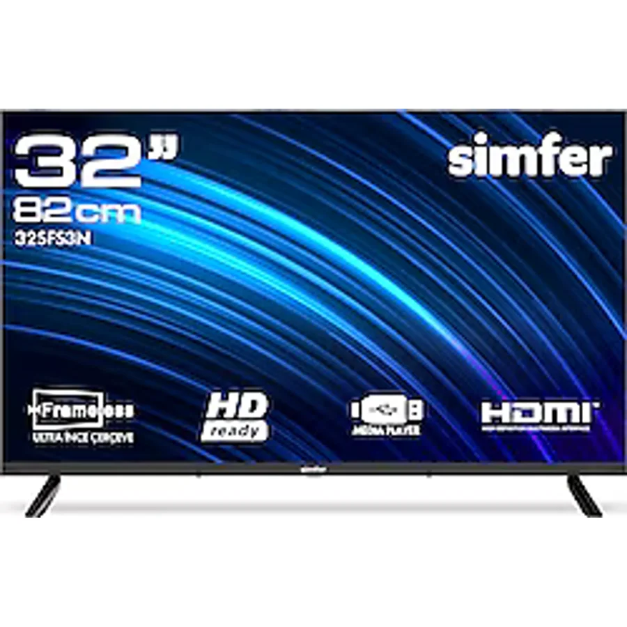 Simfer 32SFS3N HD 32" 82 Ekran Uydu Alıcılı LED TV