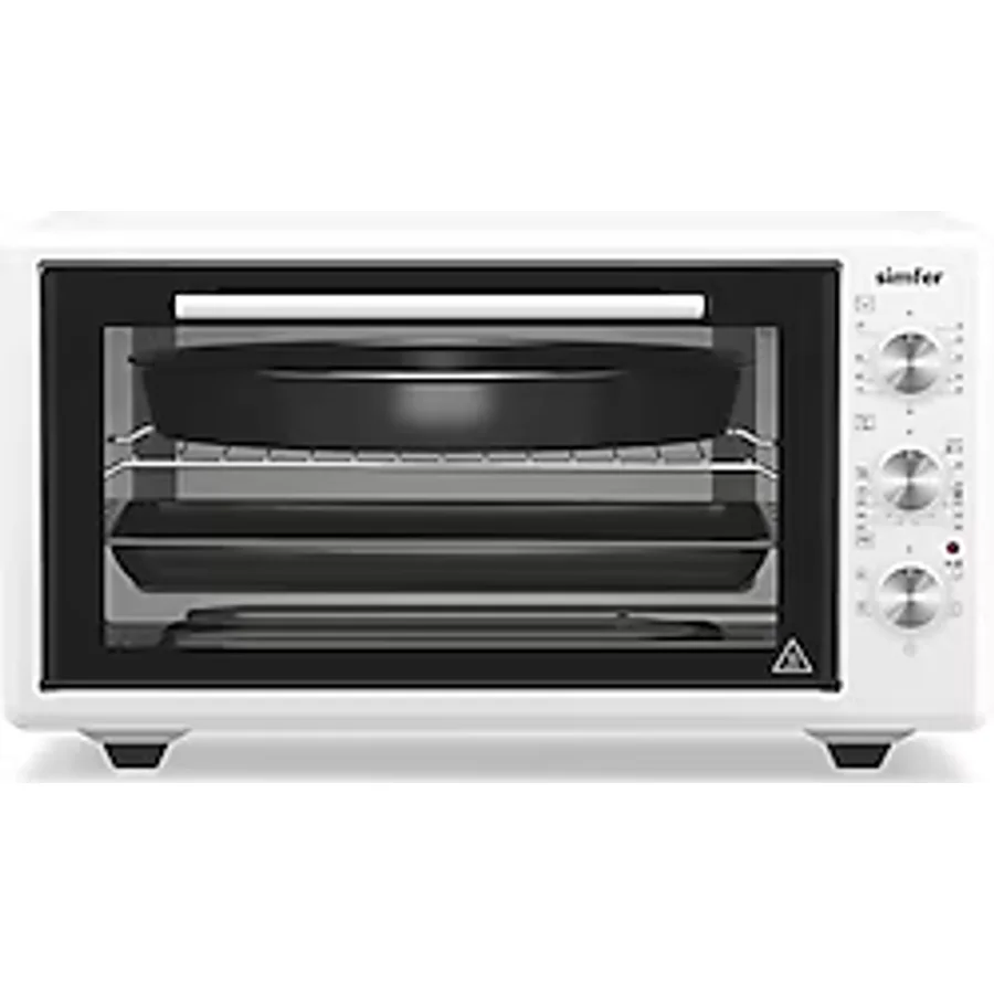 Simfer 4546 45 lt Beyaz Turbo Midi Fırın