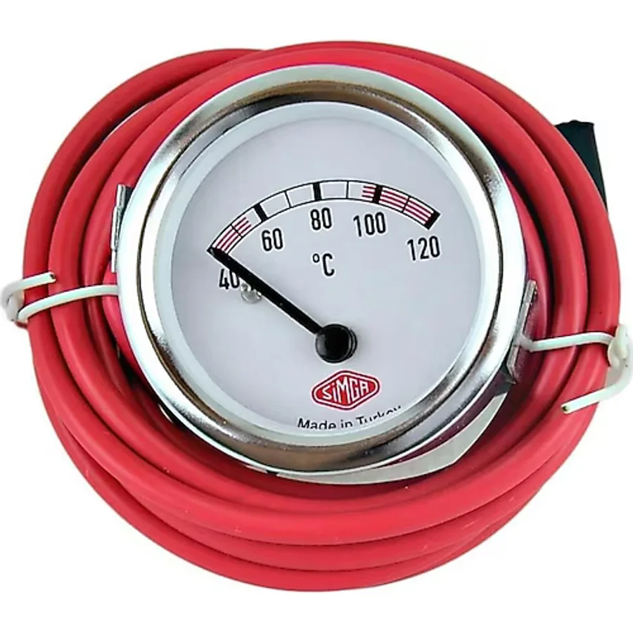 Simga Küçük Tip 2 Metre 52mm Hararet Saati