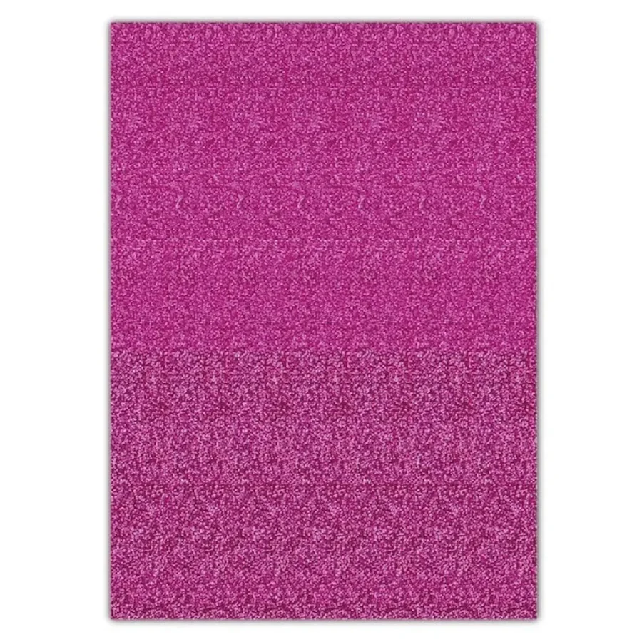 Simli Fon Kartonu 50X70 Pembe Rulo Şeklinde