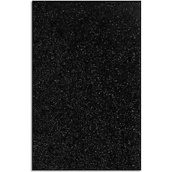 Simli Fon Kartonu 50X70 Siyah Rulo Şeklinde