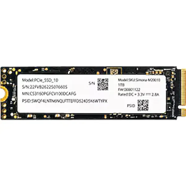 Simona M20010 1tb 6799/6171 Mb/s PCIe 4.0 X4 Nvme M.2 2280 SSD CS3160PGFCV100DCAFG (Huawei Oem)