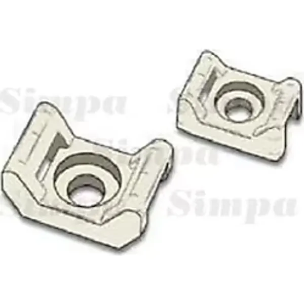Simpa Sp-Vkb-1 Vidalı Kroşe,16X10,5 Beyaz, 100 Adet