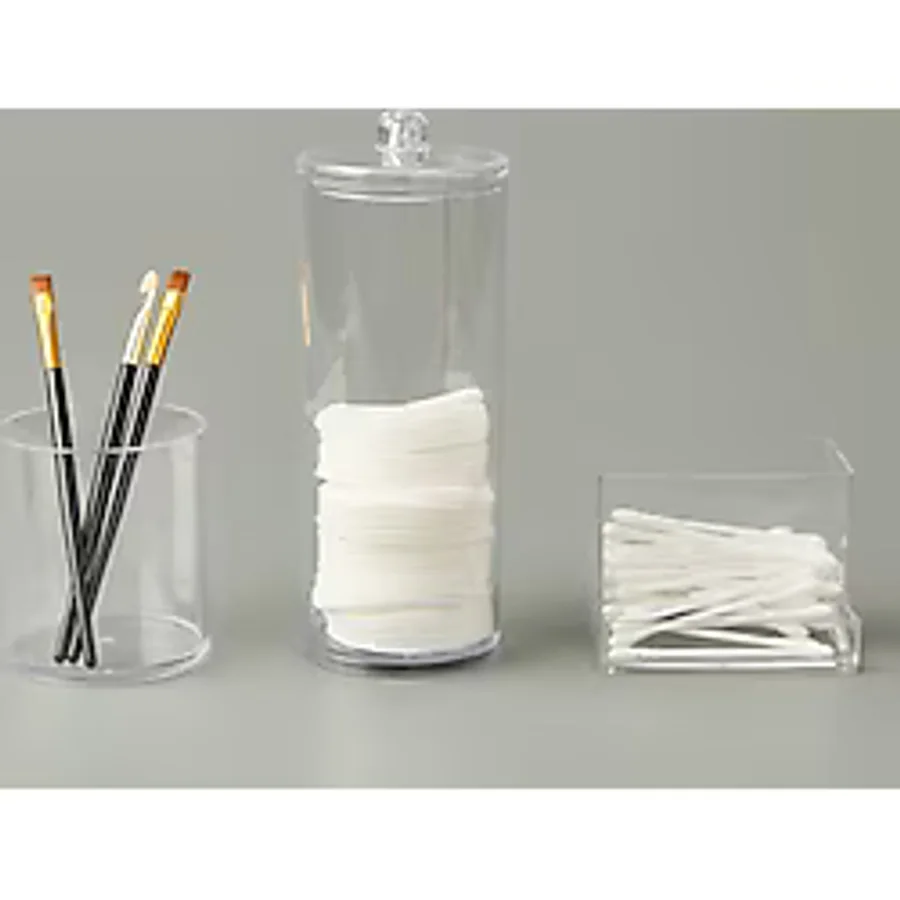Simple Living 3'lü Organizer Seti - Şeffaf