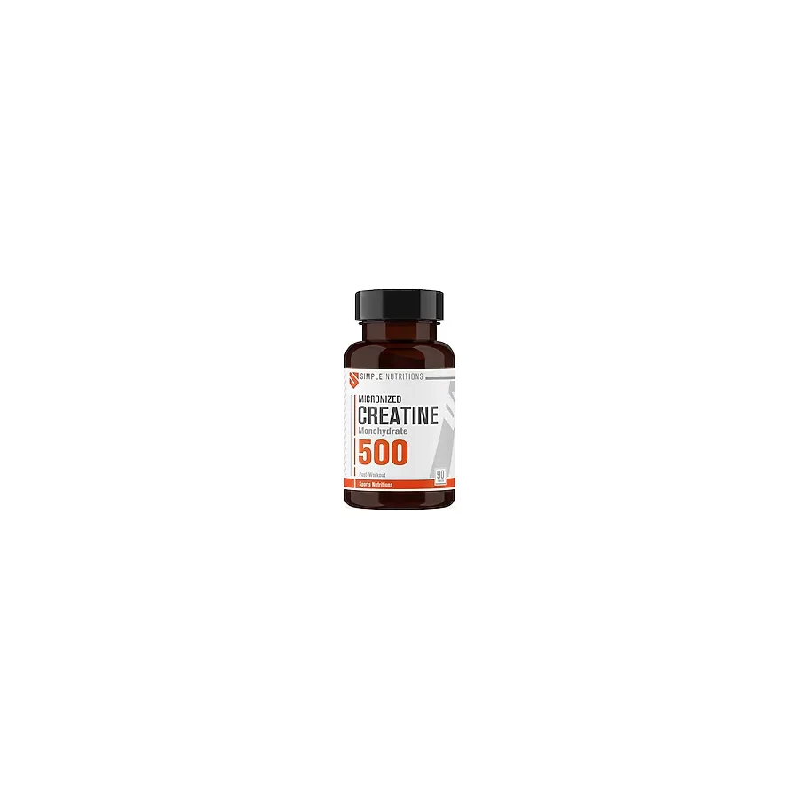 Simple Nutritions Kreatin 500 mg 90 Tablet Monohidrat İçerikli Sporcu Besini Türkiye Menşeli