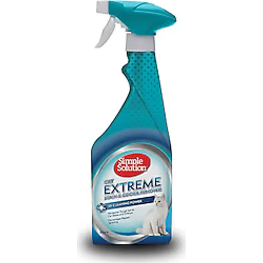Simple Solution Extreme 3 Kat Etkili 500 ml Kediler için Leke ve Koku Giderici Sprey