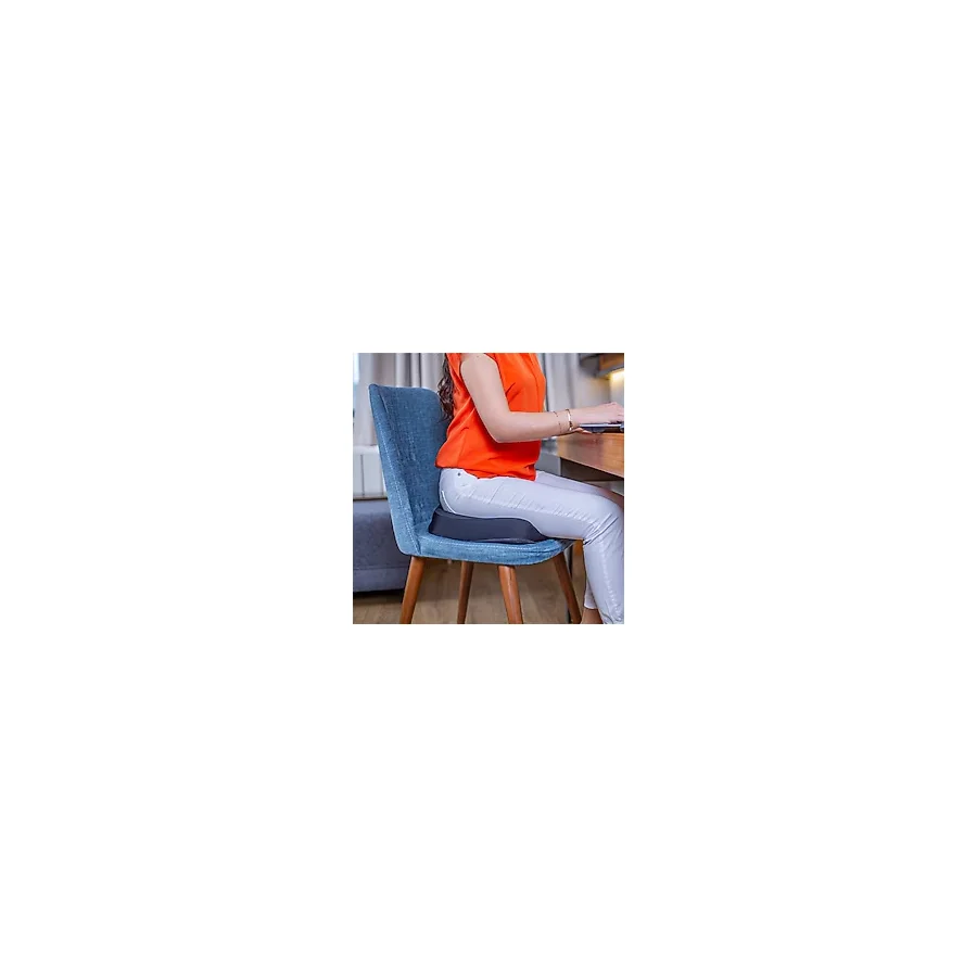 Simple The Pillow Visco Jelli Anatomik Oturma Minderi Oturma Bölgesi Sorunları İçin Ortopedik Minder 42x40x9x2