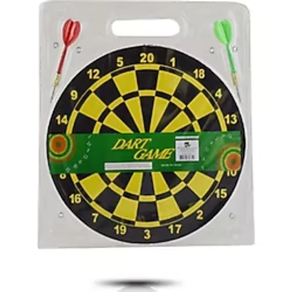 Şimşek Toys Oyuncak Dart 2 Adet Iğnesi Ve 10 Inç Dart Çocuk Spor Aktivite Oyuncakları