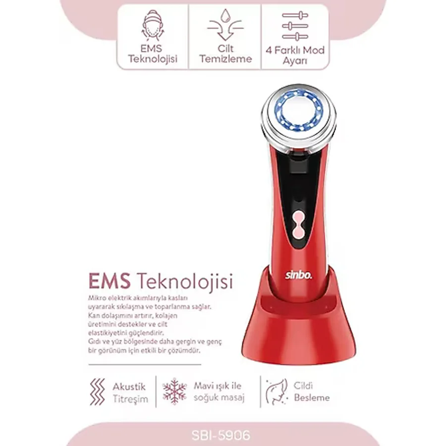 Sinbo SBI-5906 Lifting Etkili Yüz Masaj Aleti