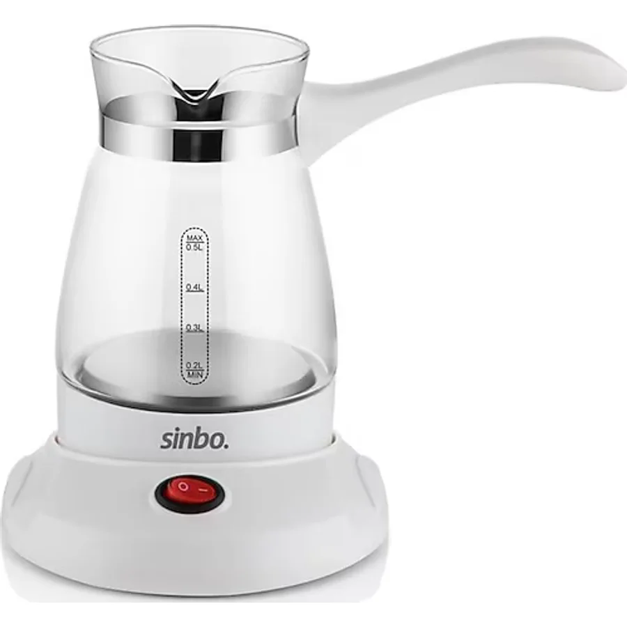 Sinbo SCM-2981 Cam Elektrikli Cezve