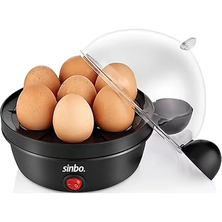 Sinbo SEB-5803 Siyah Yumurta Pişirici