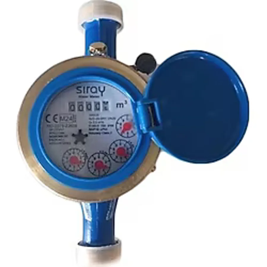 Siray 3/4" Ev Tipi Su Sayacı Su Saati (Rakorsuz)
