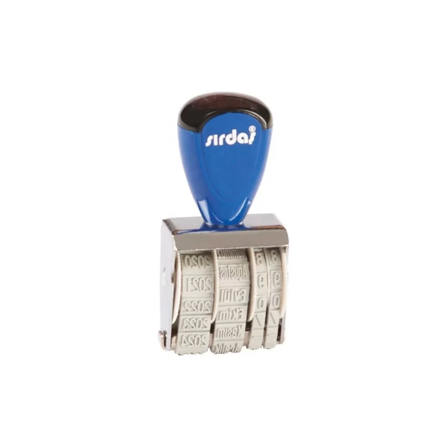 Sırdaş Elle Çevirmeli Tarih Kaşesi 1010 (4 MM)