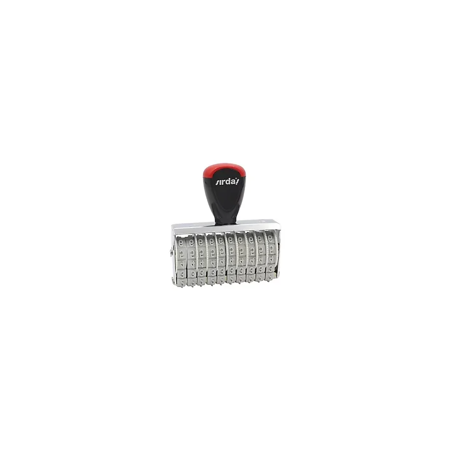 Sırdaş Numaratör 5 mm 10 Hane