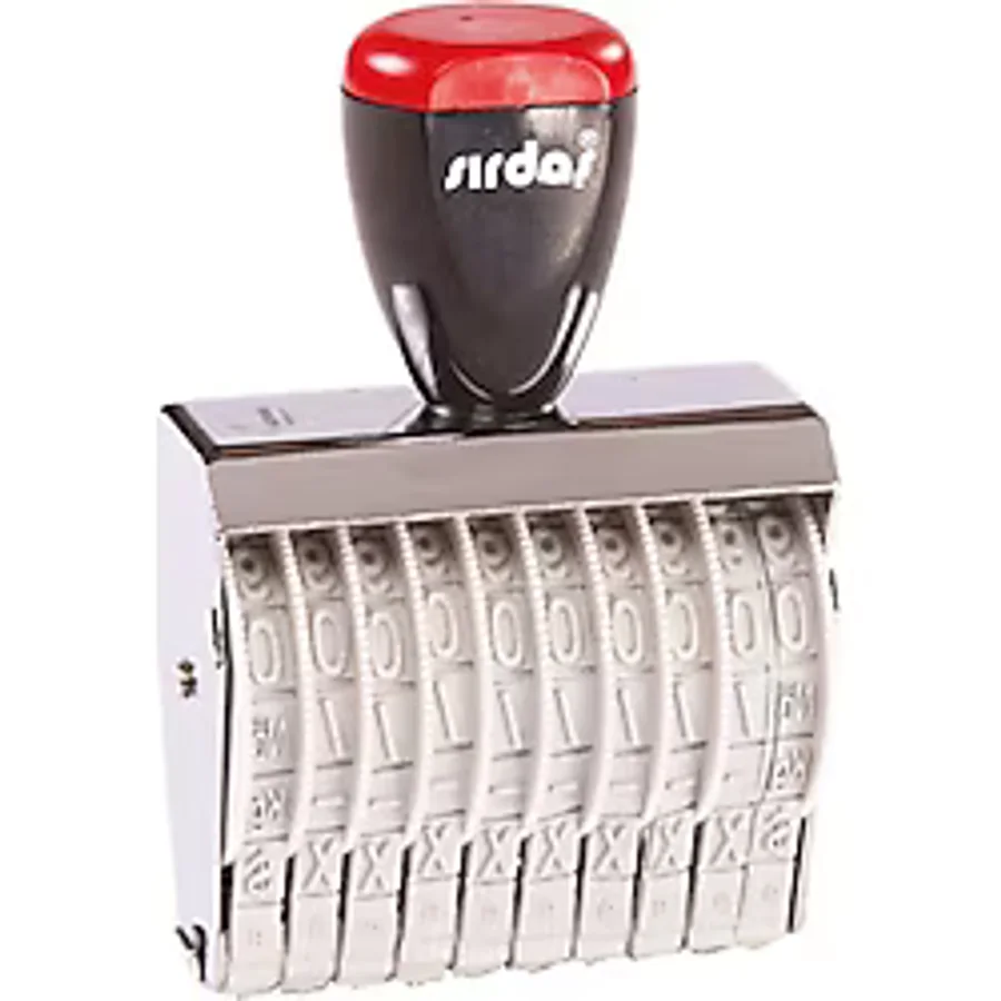 SIRDAŞ NUMARATÖR 9MM 10 HANE 15910 BÜYÜK BOY