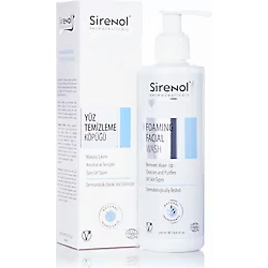 Sirenol Natural Cadı Fındığı 250 ml Yüz Temizleme Köpüğü