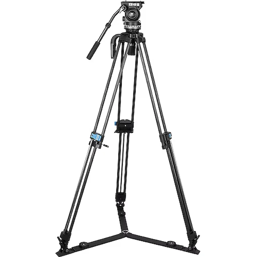 Sirui SQ75 + VHS10 Profesyonel Karbon Fiber Video Tripod