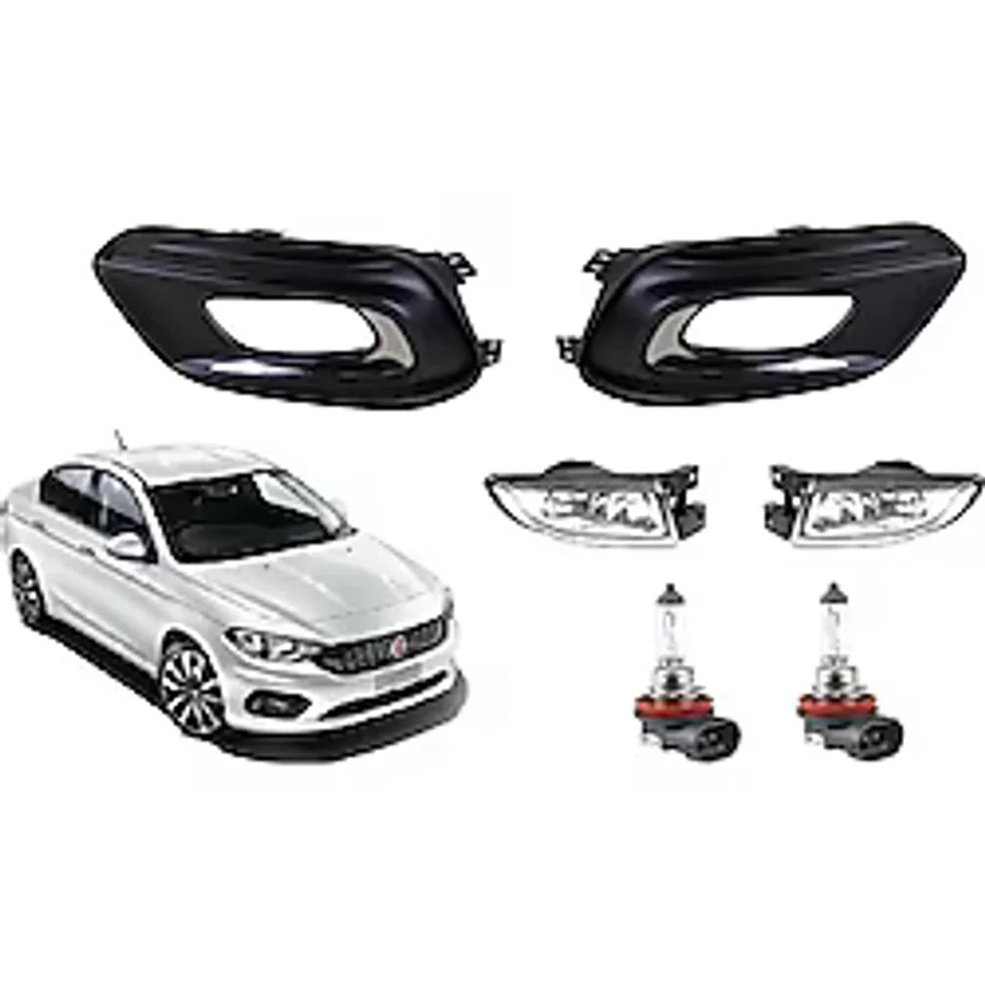 SİS FARI SETİ TAKIM FİAT EGEA SEDAN [2 Far+2 Ampül+2 Çerçeve]