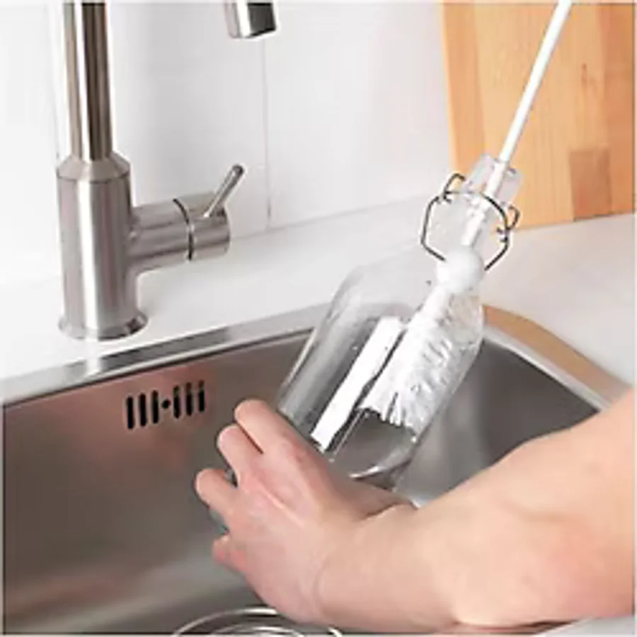 Şişe-Biberon Temizleme Fırçası, Beyaz IKEA Beyaz 43 cm Fırça Bulaşık Fırçası