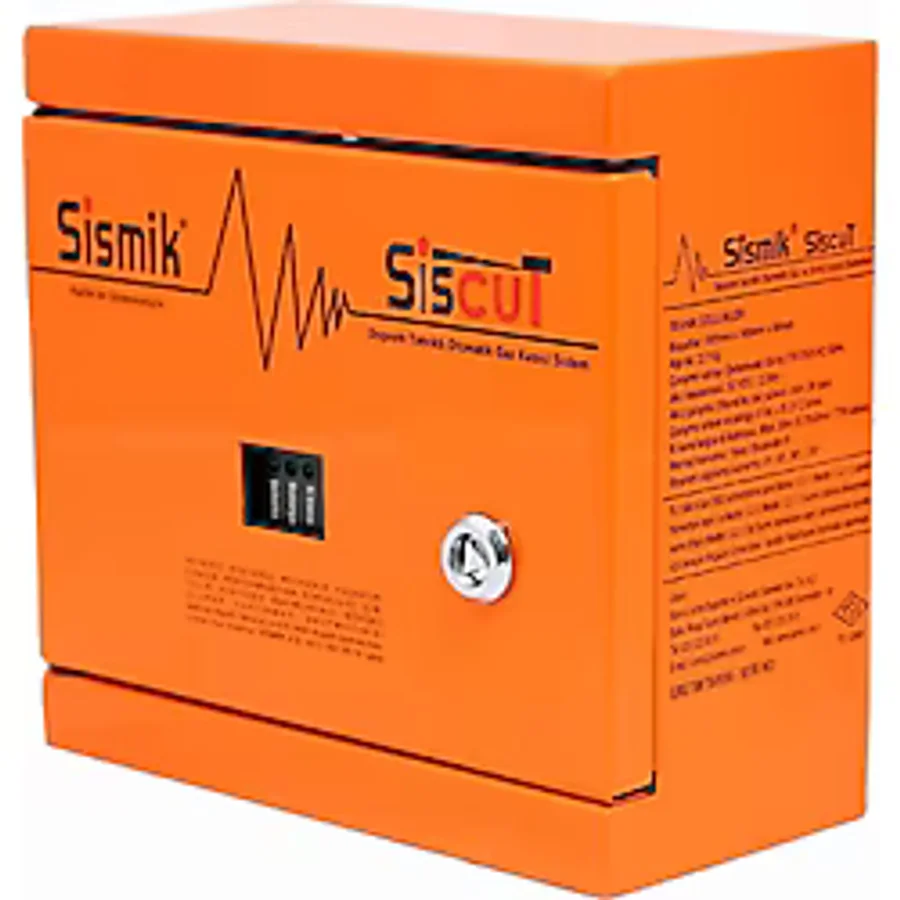 Sismik SiscuT-2 Dört Çıkışlı Deprem Uyarı ve Alarm Cihazı Sismik/Deprem Sensörü