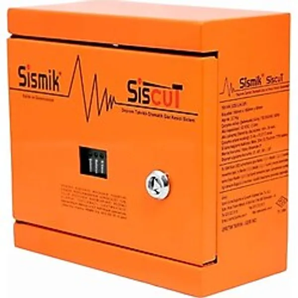 Sismik SISCUT-2 İki Çıkışlı Deprem Uyarı ve Alarm Cihazı - Sismik Deprem Sensörü