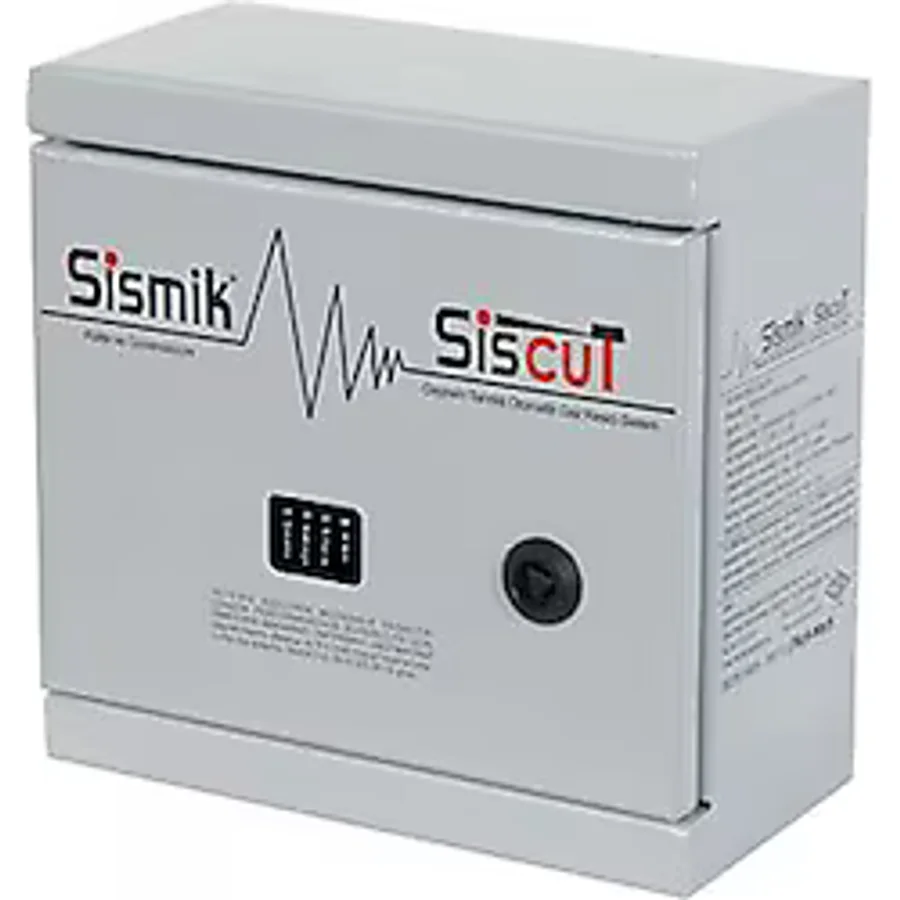 Sismik Siscut Doğalgaz Çıkışlı Elektronik Deprem Sensörü Doğalgaz Çıkışlı