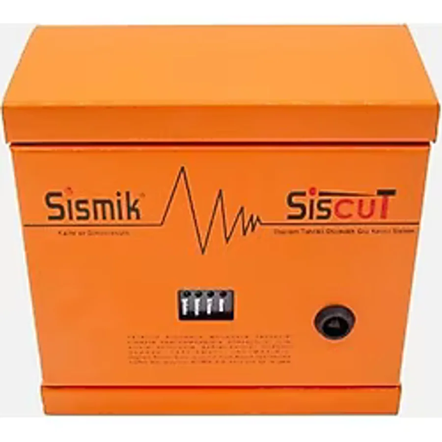 Sismik Siscut Elektronik Asansör Deprem Sensörü Iki Çıkışlı