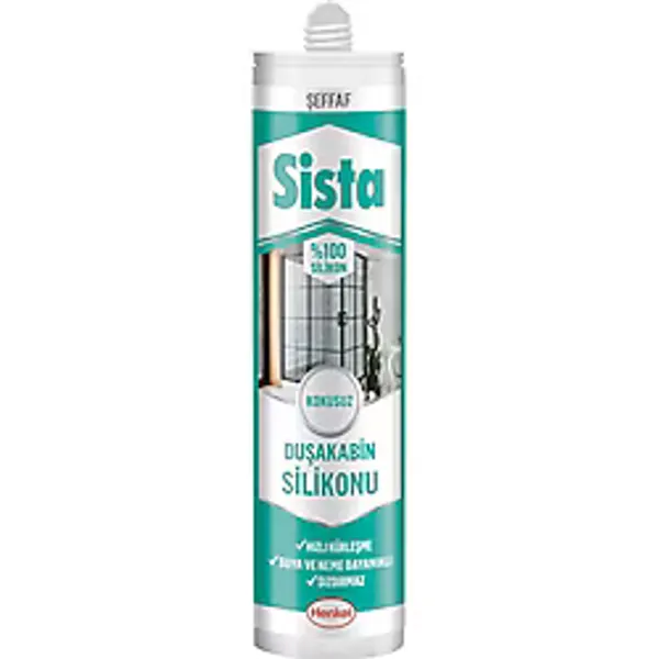 Sista Duşakabin Silikonu 280ml Şeffaf