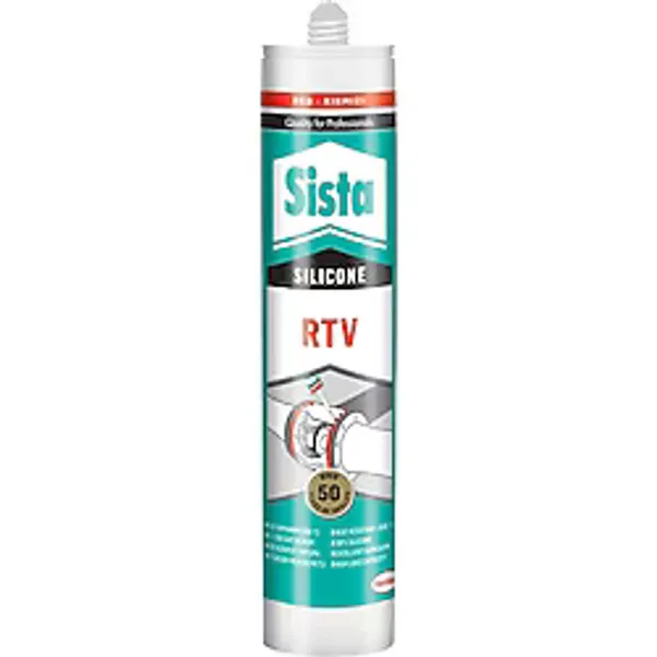 Sista Rtv Silikon Sıvı Conta (300° C) Kırmızı 310 ml