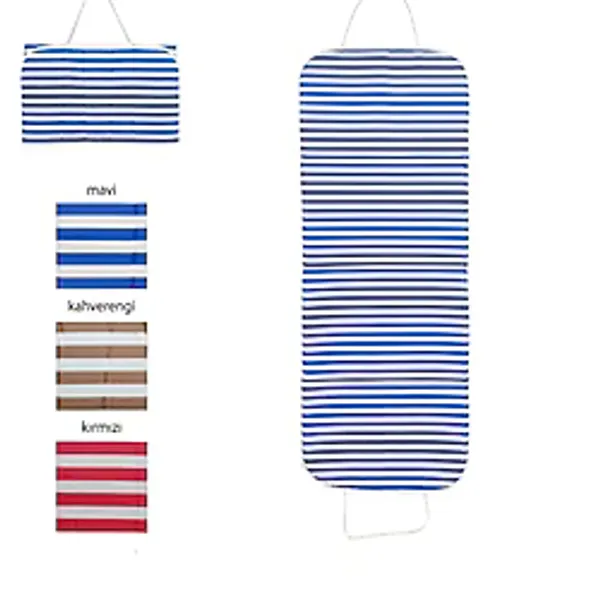 Sisus Katlanır Plaj Şezlong Minderi 50x145 cm - Açık Mavi