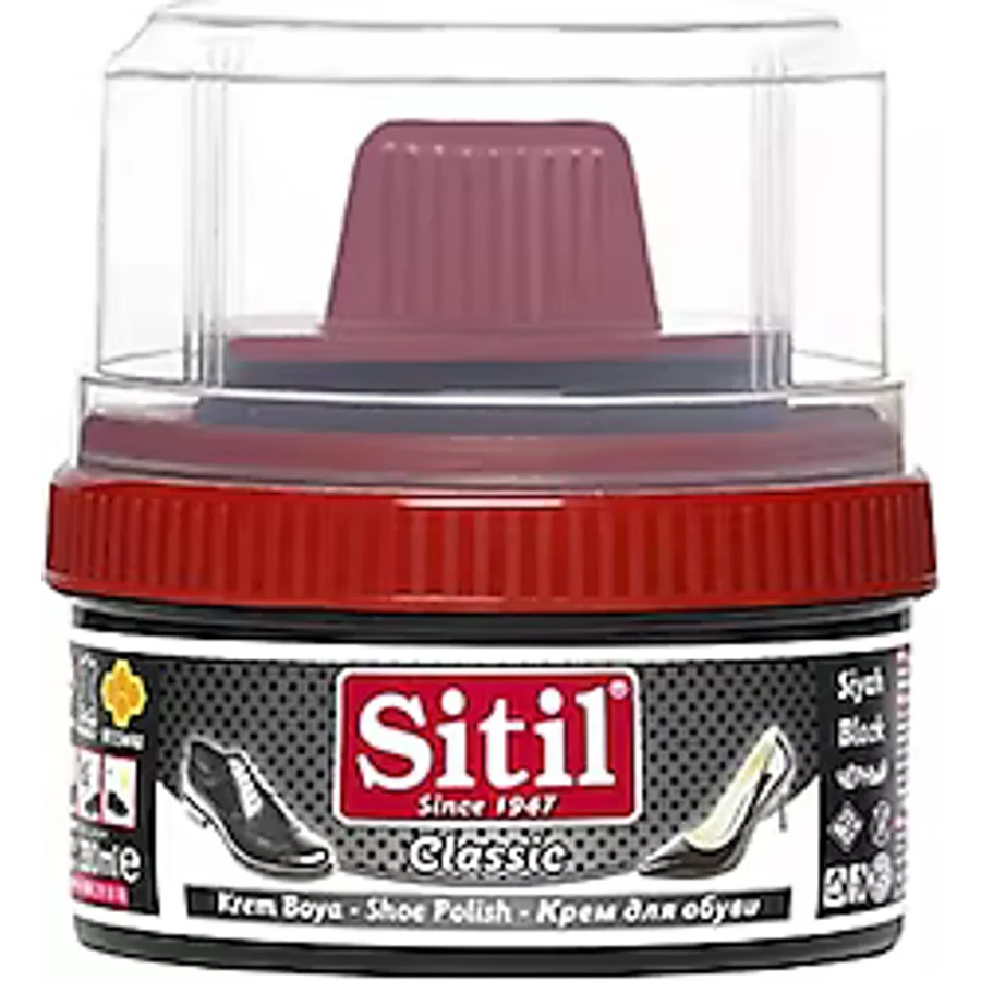 Sitil Krem Ayakkabı Boyası Siyah 175 ml