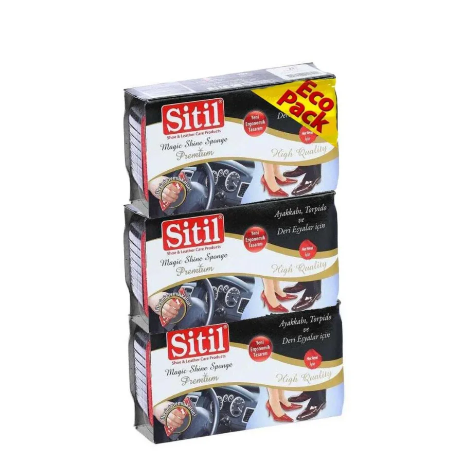 Sitil Special Magic Shine Ayakkabı ve Deri Parlatıcı Sünger