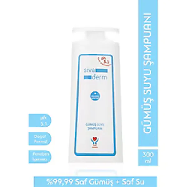 Siva Derm Sivaderm Gümüş Suyu Şampuanı 300 ml