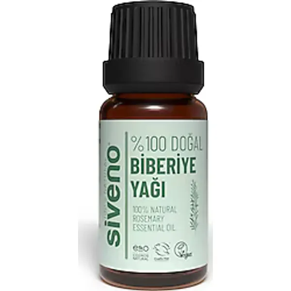 Siveno %100 Doğal Biberiye Uçucu Yağı 10 ml