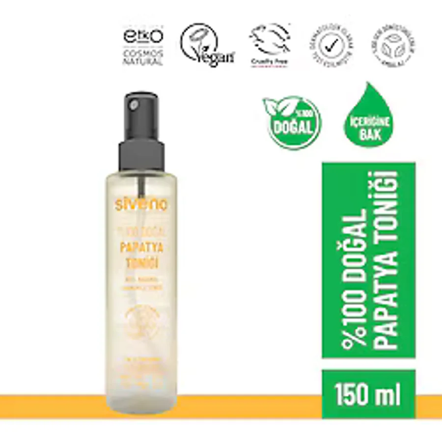 Siveno %100 Doğal Papatya Suyu Aydınaltma Etkili Arındırıcı Rahatlatıcı Saç ve Cilt Toniği 150 ml