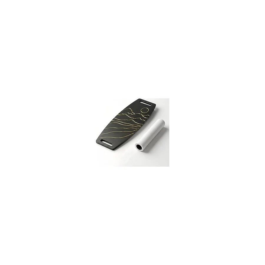 Siyah Denge Tahtası - Sörf Eğitim Tahtası - Kaykay Eğitim Tahtası - Balance Board - Roller Board - RB22
