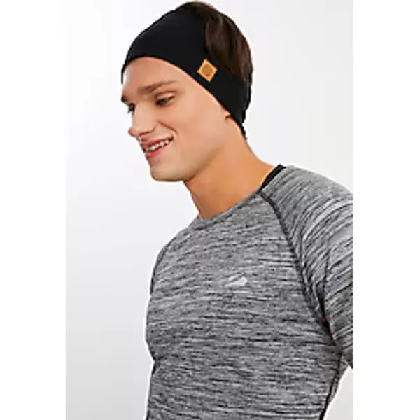 Siyah Erkek Pamuklu Termal, Kaymaz, Terletmez, Ultra Hafif, Spor Saç Bandı Bandana Buff