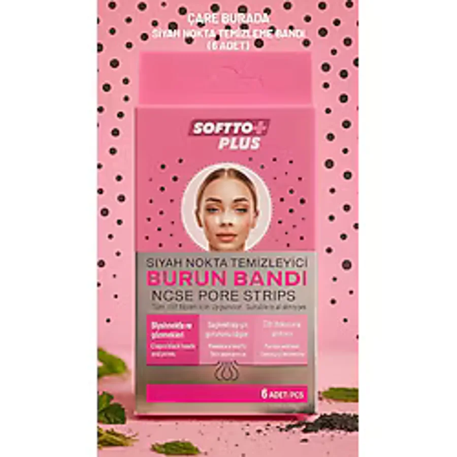 Siyah Nokta Temizleyici Burun Bandı (x6 Adet)